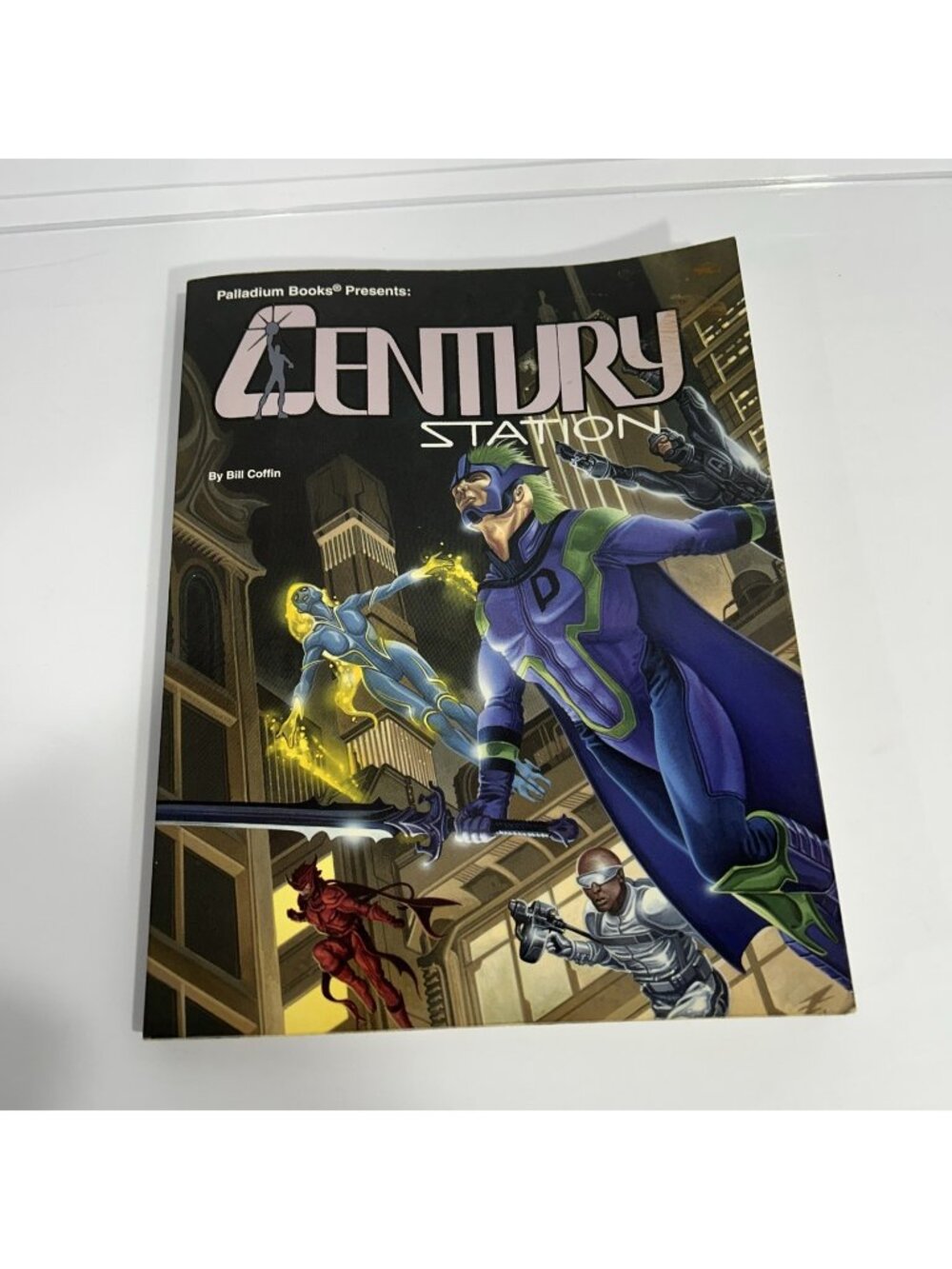 Century Station Heroes RPG Sourcebook No. 517 Palladium Books Roleplaying Coffin
